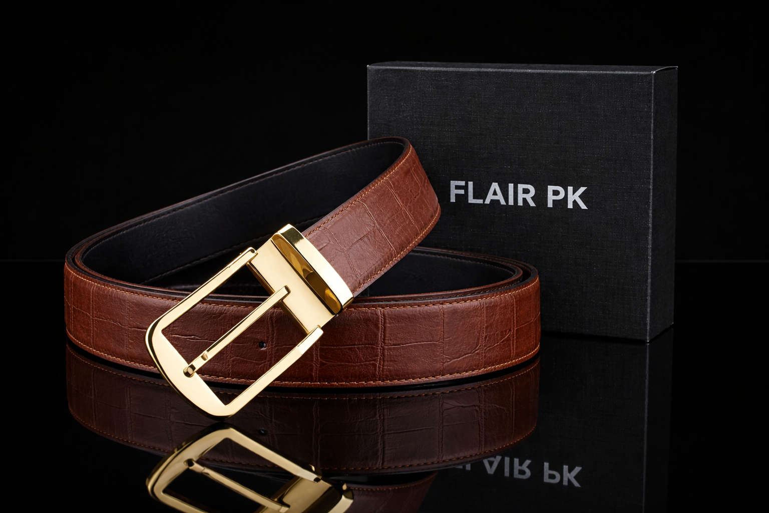 PK Leather Belt