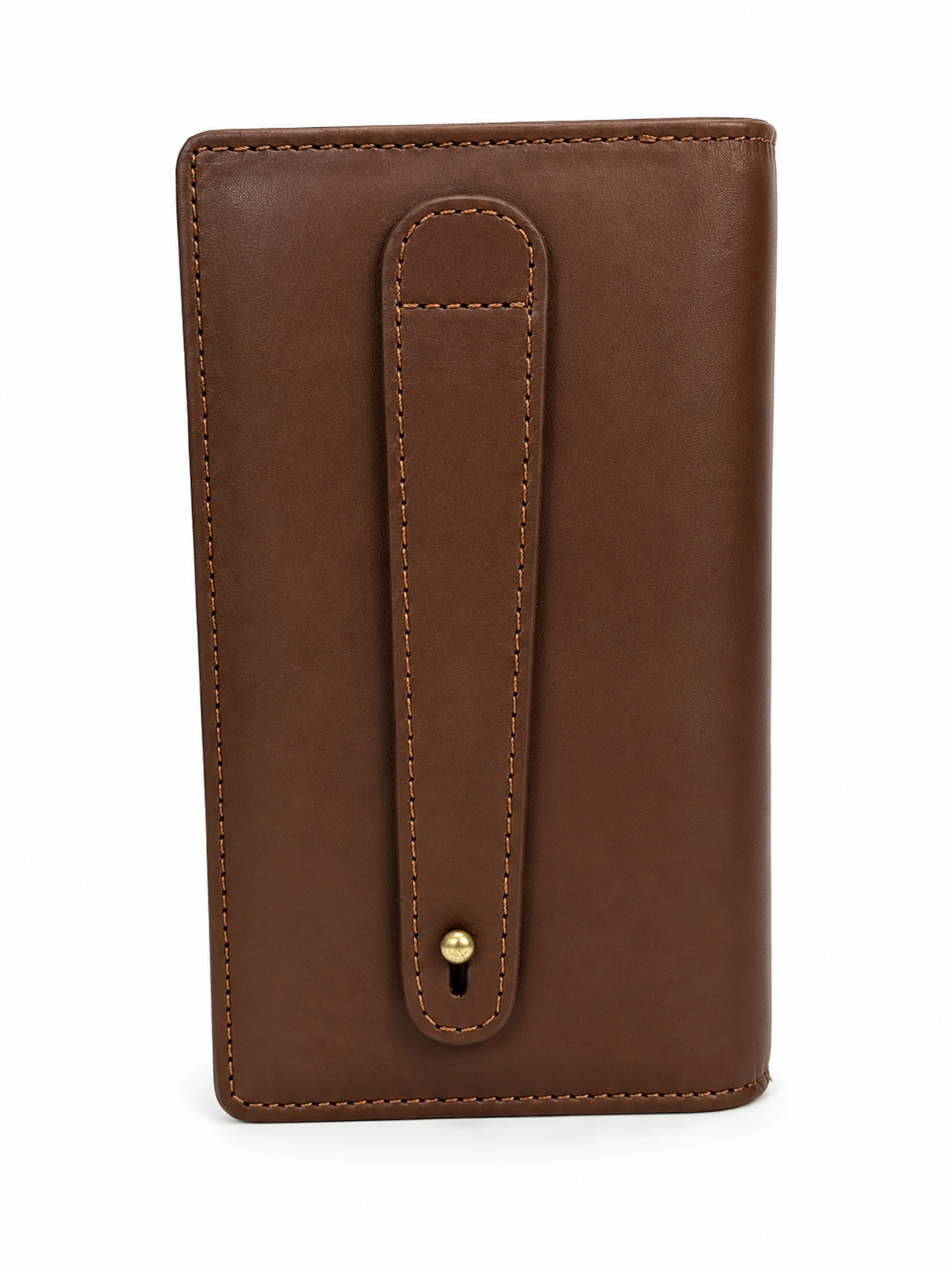 Premium Brown Long Wallet with Multi Card Slots & Cash Compartment