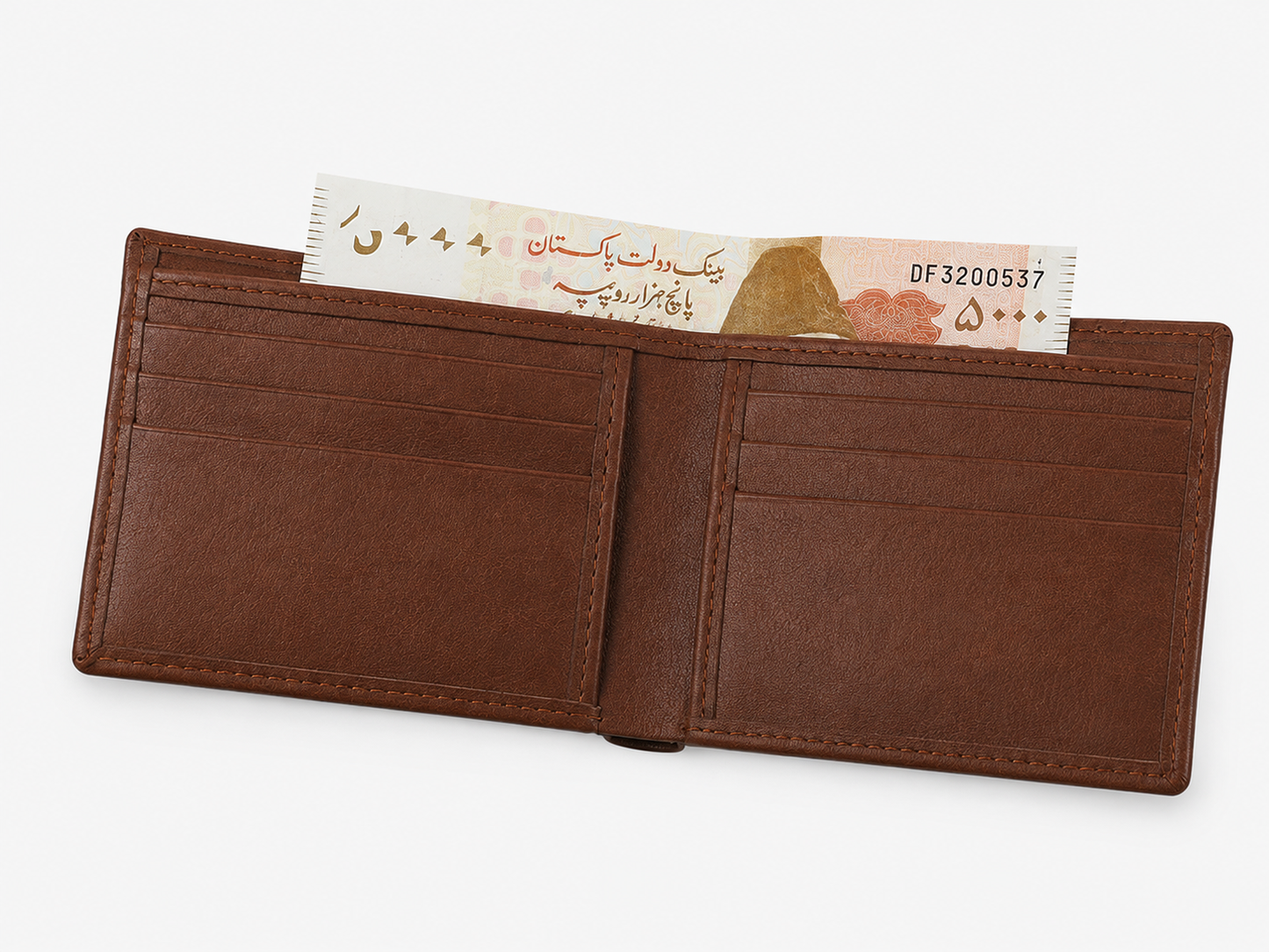 Heritage Brown Men’s Bifold Wallet