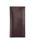 Long Brown Leather Wallet